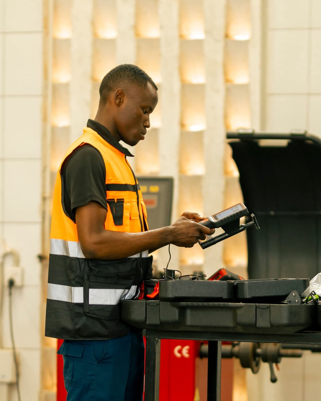 Safe Auto Garage workshop — technicians at work (19)